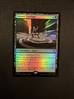 MTG, Seismic Tutelage FOIL 254 NM Avatar: The Last Airbender: Eternal-Legal Foil - Image 1