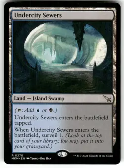 MTG Undercity Sewers, NM-Mint, English Murders at Karlov Manor - Image 1