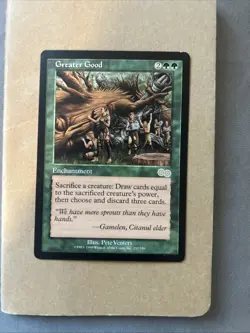 MTG, Greater Good Urza's Saga, Light Play - Magic the Gathering - Image 1