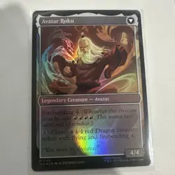 The Legend Of Roku Foil: Avatar The Last Airbender MTG - Image 2