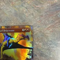 Bonehoard Dracosaur (Borderless) The Lost Caverns of Ixalan Foil - Image 3