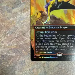 Bonehoard Dracosaur (Borderless) The Lost Caverns of Ixalan Foil - Image 5