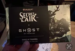 MTG Secret Lair Ghost Of Tsushima Rainbow Foil Edition New Sealed In Hand - Image 1