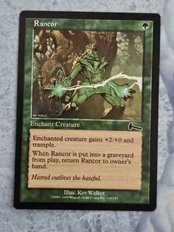 Rancor x 4 - Urza's Legacy - Magic the Gathering - MTG - Light Play - Image 2