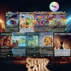 Magic the Gathering MTG Secret Lair Nuestra Magia Rainbow Foil Sealed New NALAC - Image 1