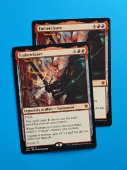 MTG 1x Embercleave NM Throne of Eldraine Magic - Image 2