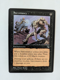 Sarcomancy Tempest MTG NM Free shipping with tracking - Image 1