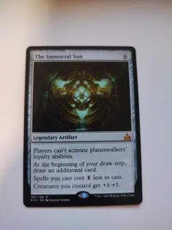 MTG the Immortal Sun Rivals of Ixalan 180/196 Regular Mythic - Image 1
