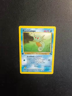 Carte Pokemon Hypotrempe 49/62 Edition 1 Fossile Wizards FR - Image 1