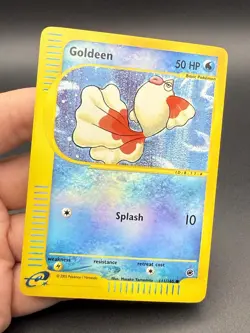 Goldeen 111/165 Expedition 2002 Reverse Holo E-Series Vintage Pokemon Card TCG - Image 4
