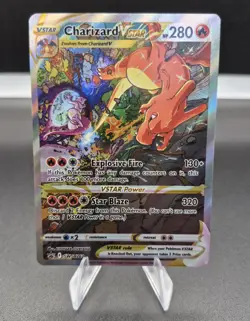 2022 Pokemon TCG Charizard VSTAR SWSH262 Sword & Shield Promo Holo Black Star - Image 1