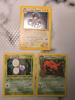 Pokemon Vintage Holo Lot Of 3- Conditions Vary - See Photos & Read! - Image 1