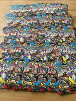 Pokemon Mega Evolutions Sleeved Booster Packs Lot Of 50 Factory Sealed New QTY - Image 1