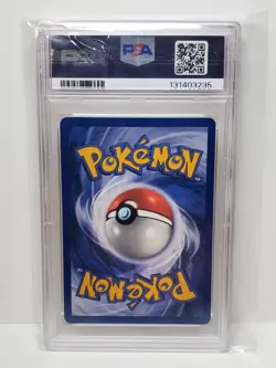 Pokemon Black Star Promo Team Rocket's Meowth #18 PSA 9 - Pokemon League Promo - Image 2