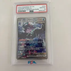Pokemon TCG Walking Wake EX Scarlet & Violet Temporal Forces PSA 10 - Image 1