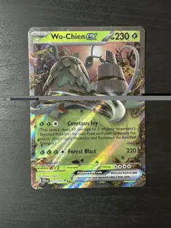 Pokemon TCG Wo-Chien ex 027/193 Paldea Evolved Holo Double Rare NM - Image 1