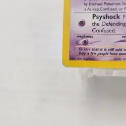 2002 WOTC POKEMON LEAGUE MEW #47 BLACK STAR PROMO MEW LILLY PROMO - Image 3