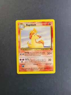 Rapidash 44/64 Pokemon TCG Jungle Unlimited Regular Uncommon MP - Image 2