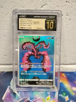 CGC 10 PRISTINE Galarian Moltres 190/172 AR Art Rare VSTAR Universe Pokemon???? - Image 1