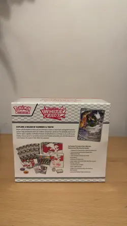 Pokemon Center Black Bolt & White Flare Elite Trainer Box ETB Set - SEALED✅ - Image 4