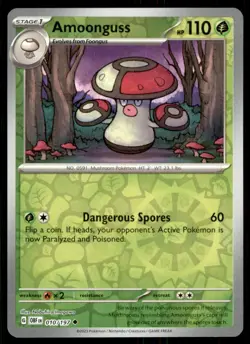 2023 Scarlet & Violet Series - Obsidian Flames Amoonguss Holo #10 - Image 1