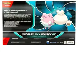 Pokemon Snorlax Ex & Blissey Ex Special Collection Box **NEW and SEALED** - Image 2