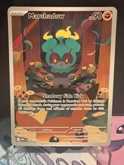 Pokemon TCG Marshadow 146/132 Me01: Mega Evolution Holo Mint - Image 3