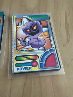 1990s Pokemon Pocket Monsters Holo Prism Vending Stickers POWER - Image 4