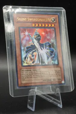 Yugioh! Silent Swordsman LV7 WC5-EN001 Ultra Rare Unlimited LP Light Play HOLO + - Image 5
