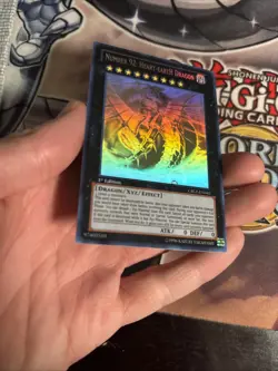 (Mc) Yugioh! Number 92: Heart-eartH Dragon - CBLZ-EN045 - Ghost Rare 1st Ed VLP - Image 5