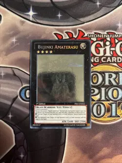 (MC) Yugioh Bujinki Amaterasu PRIO-EN052 Ghost Rare 1st Ed VLP - Image 1