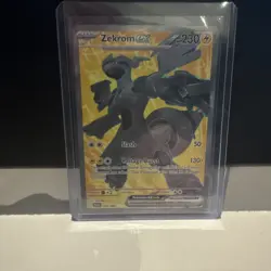 Pokemon TCG Card Zekrom ex 158/086 Black Bolt Ultra Rare Full Art - NM - Image 1