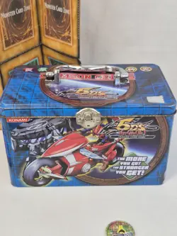 Yugioh Trading Cards Bulk Bundle Joblot TCG Job Lot W/ Tin + Medals + 4 Rare E5 - Image 3