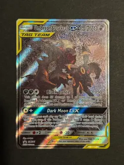 Umbreon & Darkrai GX Tag Team Alt Art - SM241 - S&M Promo Pokemon Card - NM - Image 4