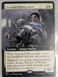 MTG Seasoned Dungeoneer Extended Art Battle for Baldur's Gate #610 - Image 1