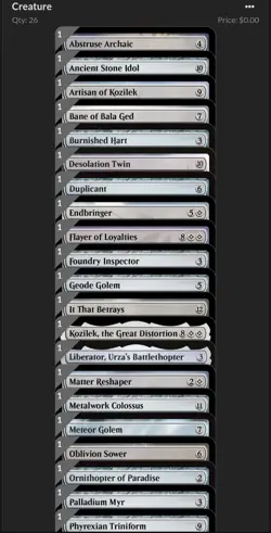 Eldrazis Everywhere! custom commander deck mtg edh - Image 3