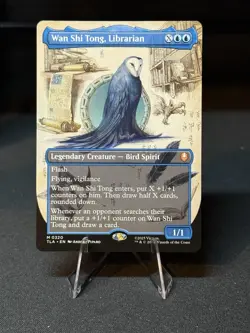 MTG - Wan Shi Tong, Librarian - Borderless Mythic #320 - Avatar: TLA NM - Image 1