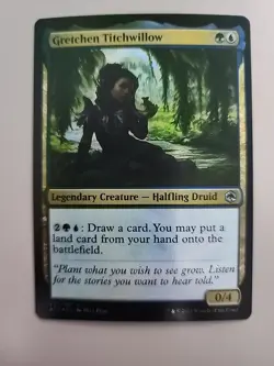 MTG Gretchen Titchwillow Adventure in the Forgotten Realms 223/281 Foil Uncommon - Image 1