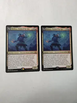 2x Mishra, Claimed By Gix - The Brother's War - Near Mint - MTG - Image 1