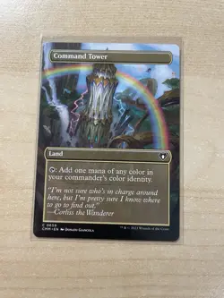 Command Tower (Borderless) Commander Masters Regular - Image 1
