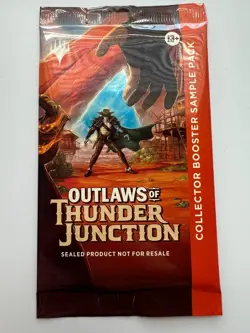 MTG Outlaws of Thunder Junction Collector Sample Pack Sealed - Image 1