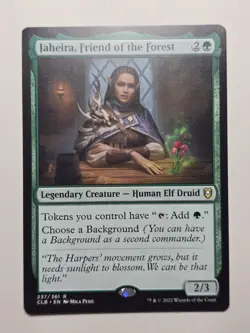 Jaheira, Friend of the Forest (CLB-237) Commander Legends: Baldur's Gate mtg NM+ - Image 1