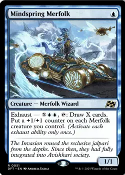 NM - Mindspring Merfolk R Aetherdrift 51 - Image 1
