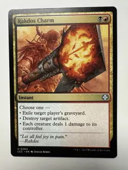 Rakdos Charm NM MTG The Lost Caverns of Ixalan LCI LCC Magic - Image 1