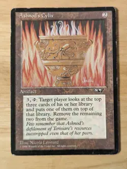 Magic the Gathering MTG Ashnod's Cylix Alliances Regular Rare - Image 1