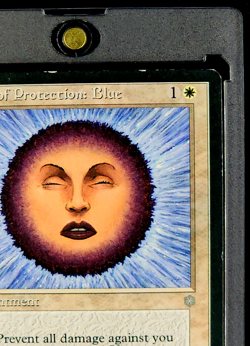 1995 MTG Magic the Gathering Ice Age COP Circle of Protection Blue Vintage WOTC - Image 5