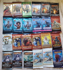 Magic the Gathering MTG Chaos Draft Set x 24 Sealed Boosters HOU AVR FRF BNG DMU - Image 1