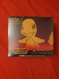 Obsidian Flames Pokemon Center TCG Elite Trainer Box ETB Factory Sealed - Image 1