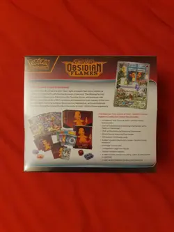 Obsidian Flames Pokemon Center TCG Elite Trainer Box ETB Factory Sealed - Image 2