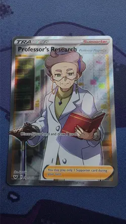 Pokemon - Professor's Research (Full Art) - 201/202 - Sword & Shield Base NM - Image 1